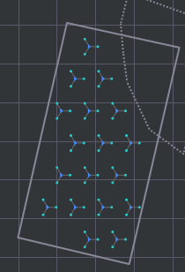 User Grid triangular