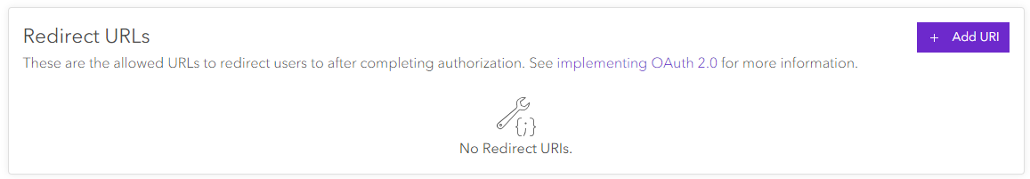 add redirect url