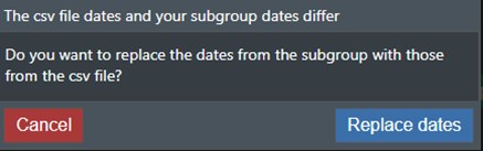 CSV Date Error