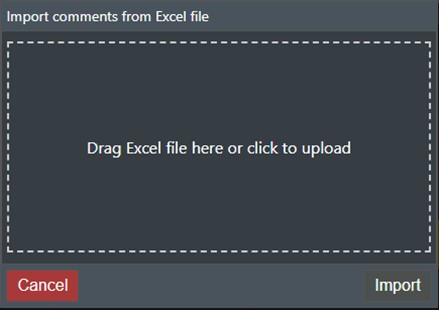 Upload Excel